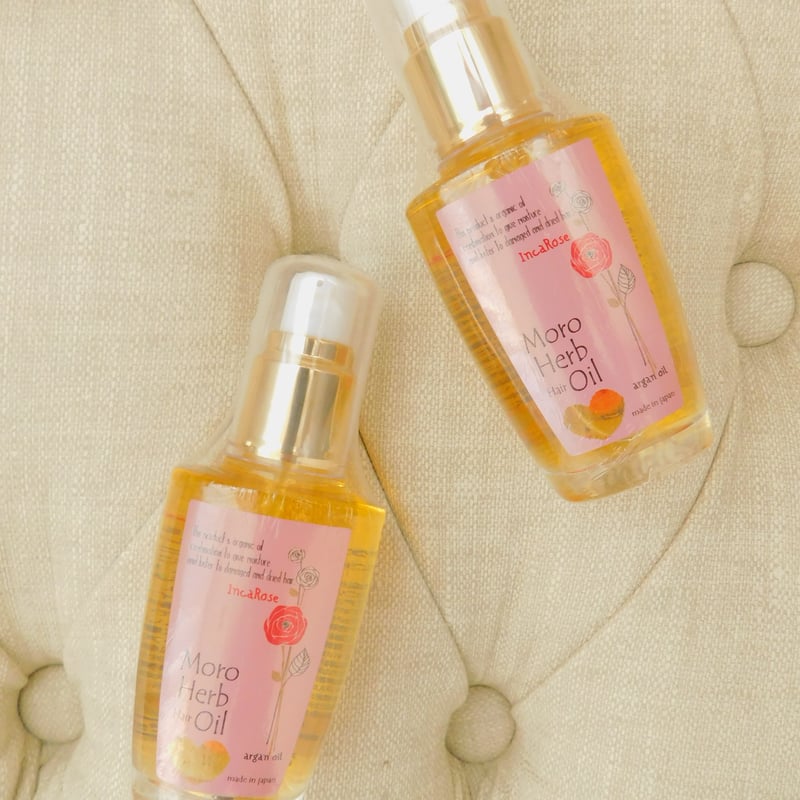 透き通る艶髪に】モロハーブヘアーオイル インカローズ 50ml | elve