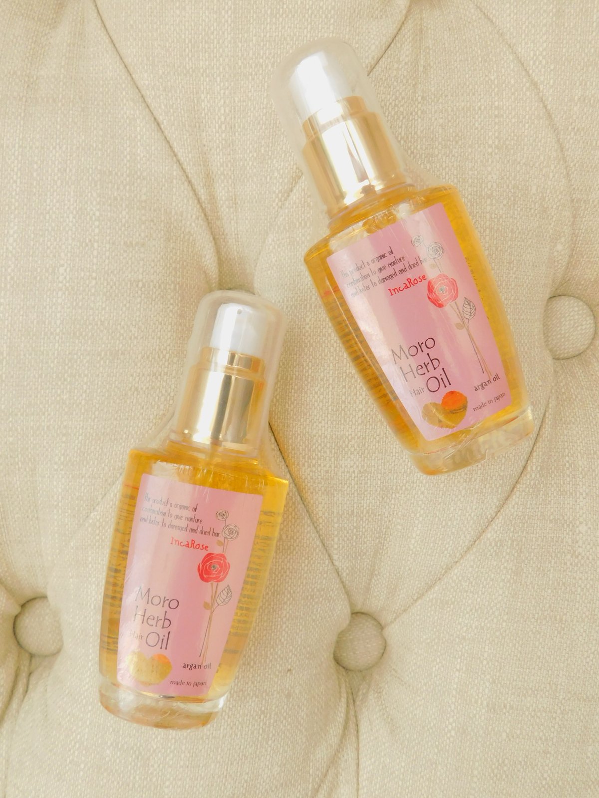 透き通る艶髪に】モロハーブヘアーオイル インカローズ 50ml | elve