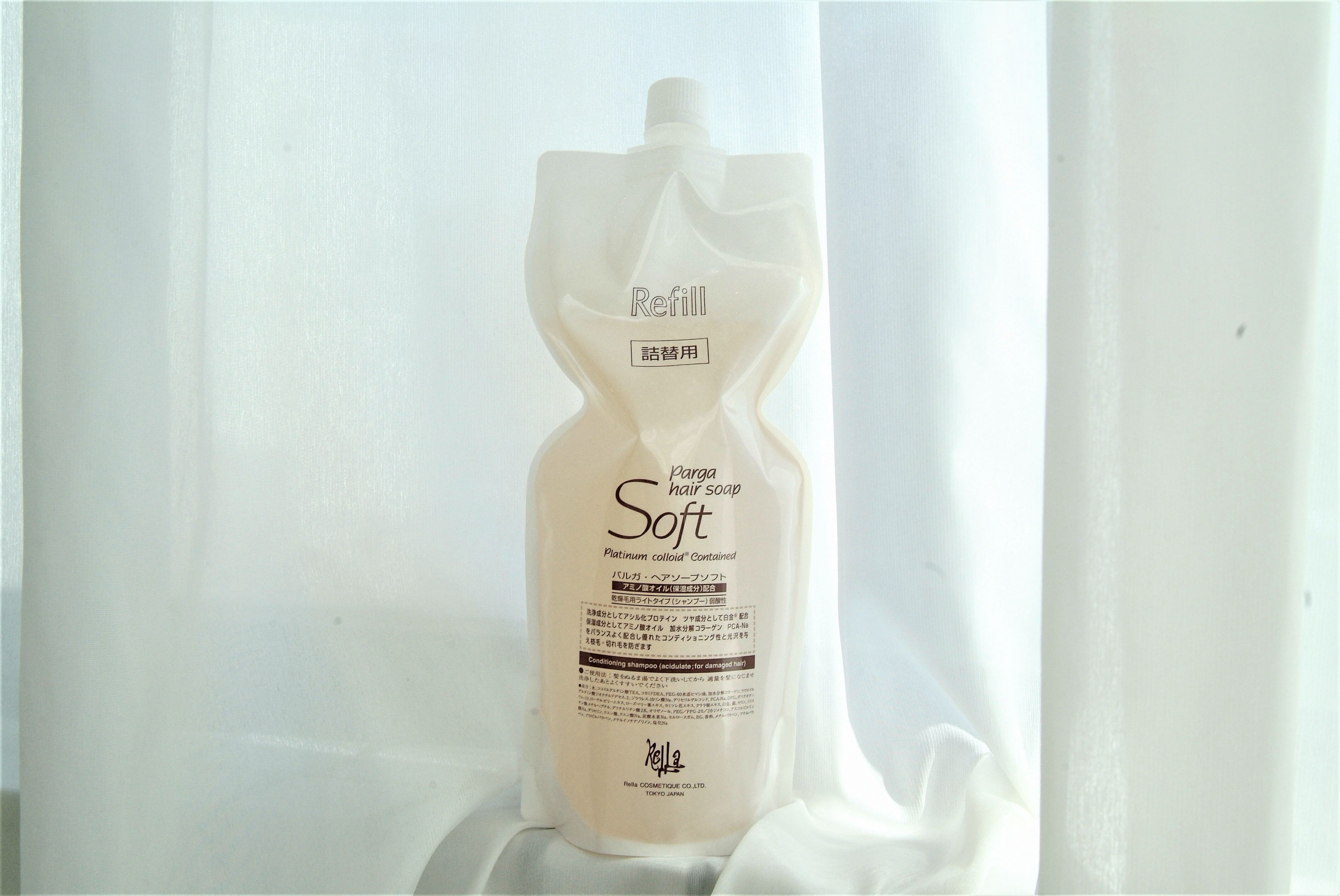 Parga hair soap Soft 詰替用 1000ml Amazon | パルガ ヘアソープ