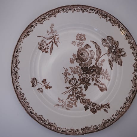 Sarreguemines “Fontanges” Plate：France