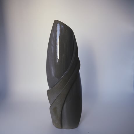 vintage Sculptural Ceramic Vase：France
