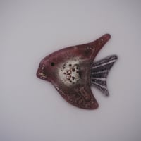 Fused Glass Fish Magnet：UK