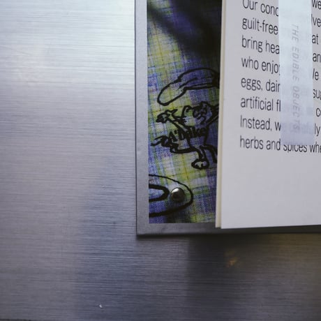 『THE EDIBLE OBJECTS』by A'bake / Art Rrecipe BOOK