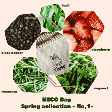 【3/4-13発送】"NECO Bag Spring collection -No,1-