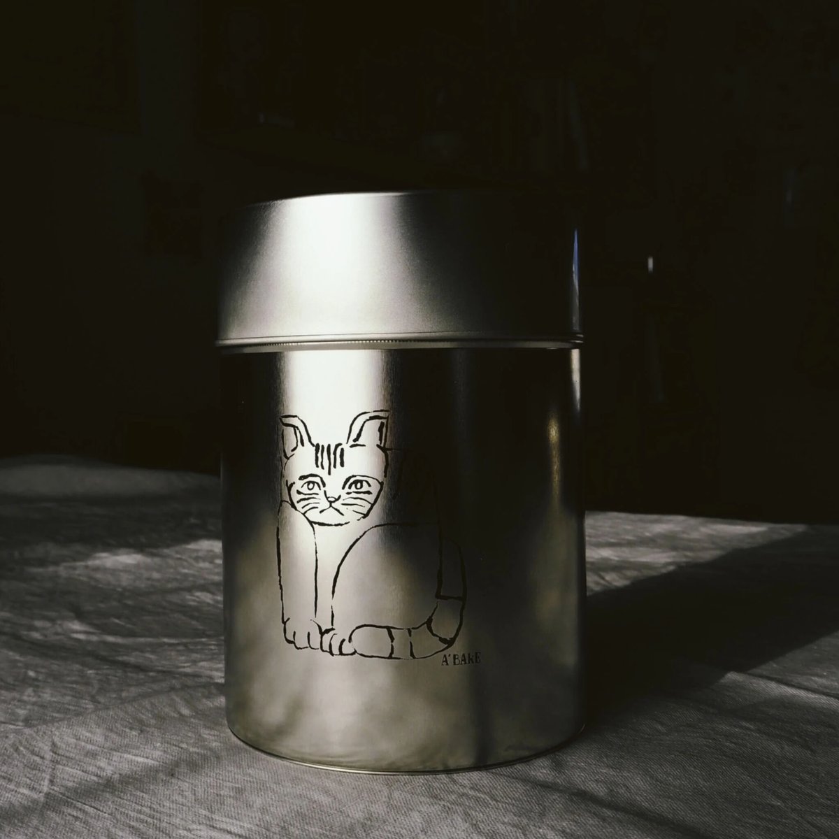 ねこの茶筒 / tea canister | A'bake