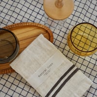 ラゴム＆ティムキャニスターギフトセット【イエローカップ、ブルーカップ＆リネンタオル、ガラスキャニスター】