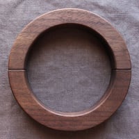 WOOD RING TASSEL   Walnut | ウォールナット