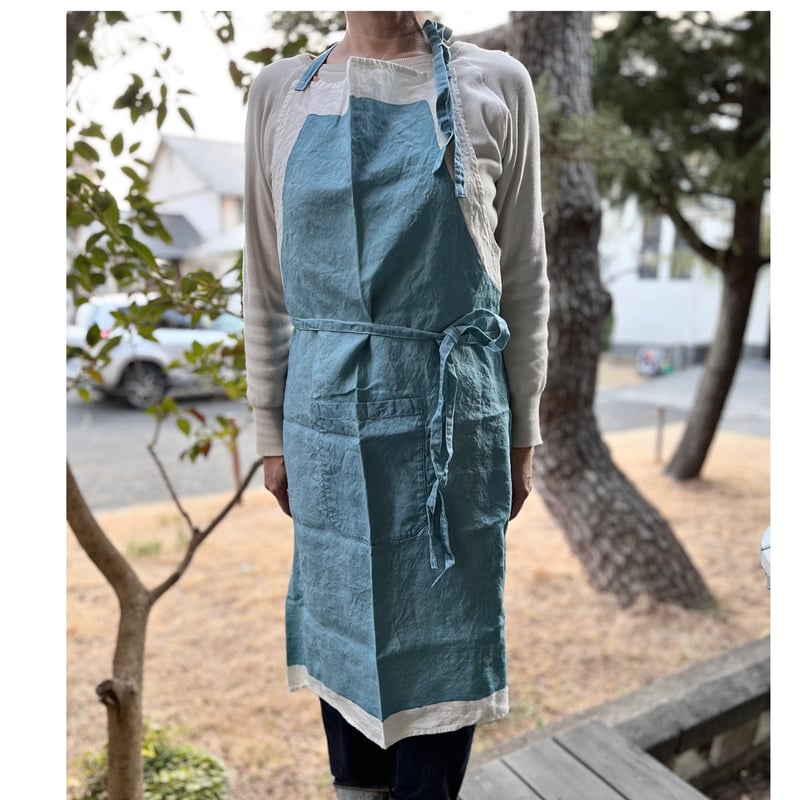 BERBERTI ベルトッツィ 麻 フルエプロン ピエノ ベルトッツィ フルエプロン _ テーレ ピエノ セナペ