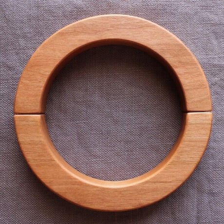 WOOD RING TASSEL   Cherry | チェリー(和名：山桜）