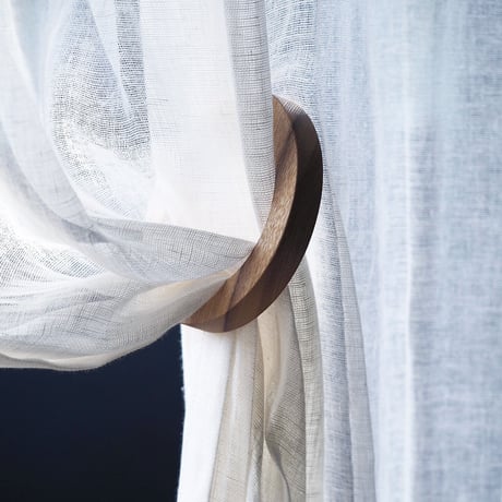 WOOD RING TASSEL   Walnut | ウォールナット
