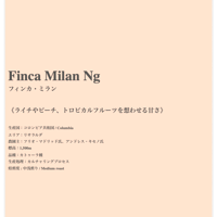 〈FRUITY〉FINCA MILAN / Ng / COLOMBIA