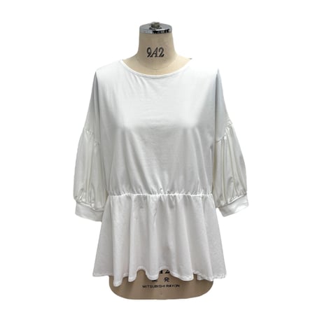 ボリュームスリーブフレアTシャツ【ayane】