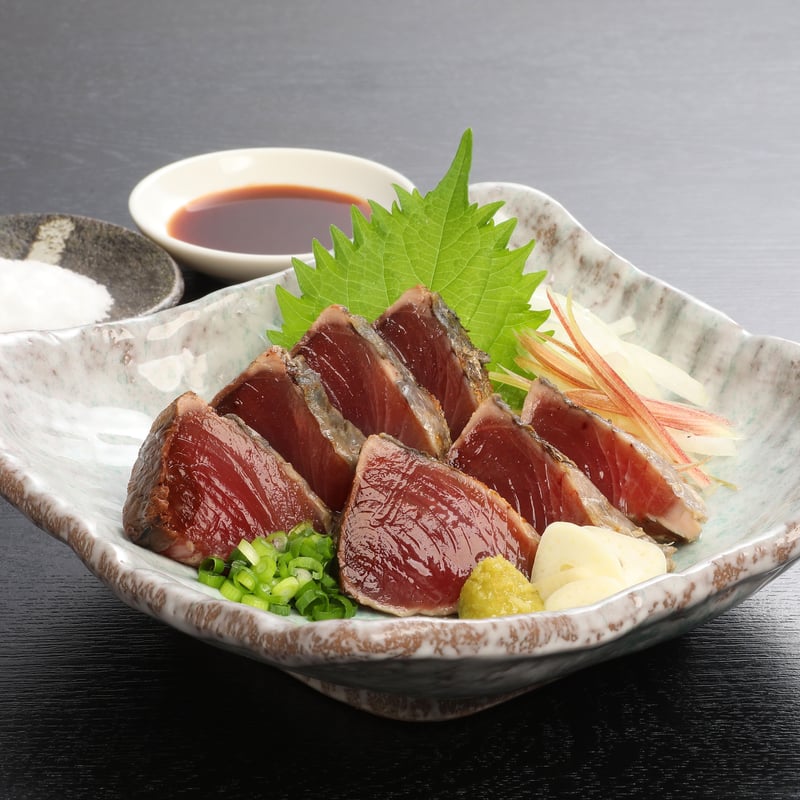 藁焼き鰹たたき 2本入り （ポン酢タレセット） | タカシン水産