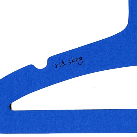 エシカルハンガー キッズ ブルー 5本セット（351610）