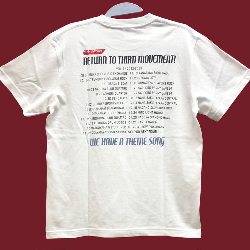 RETURN TO THIRD MOVEMENT Vol.4 Tシャツ | BUSTERS SHOP 