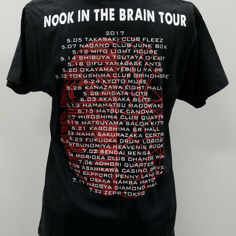 NOOK IN THE BRAIN TOUR Tシャツ