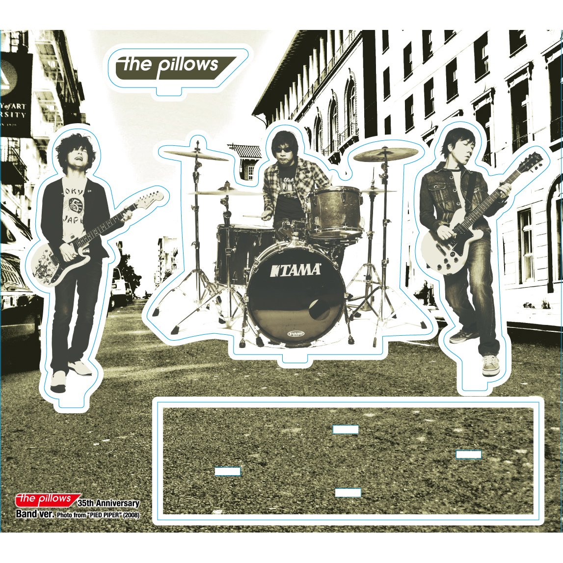 the pillows ピロウズ アクリルスタンド2種セットバスター君