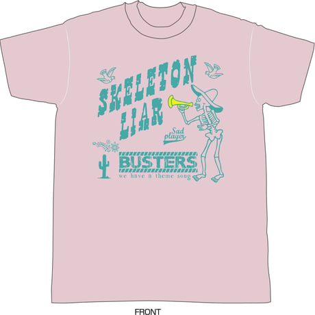スケルトンライアー Tシャツ