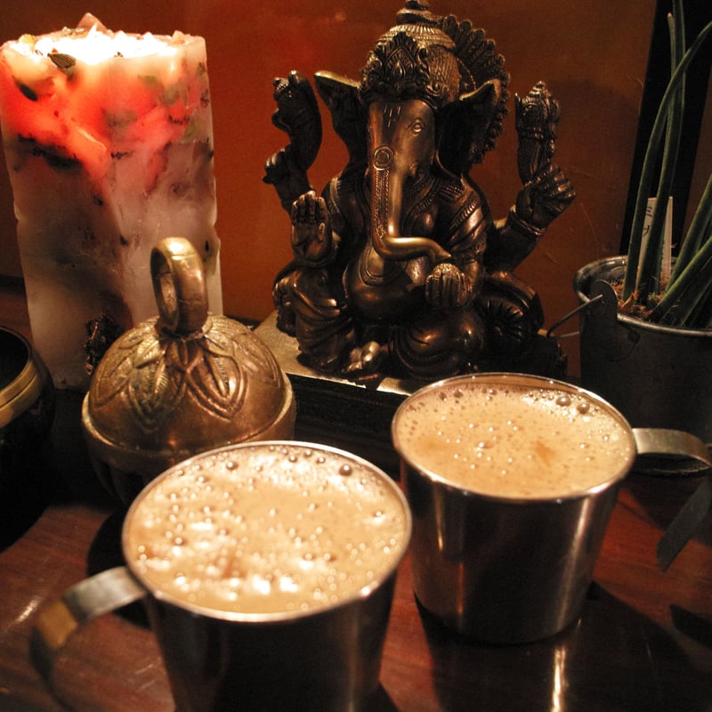 オーガニックスパイスのチャイセット10杯分【チャイ屋ヨギーのチャイ