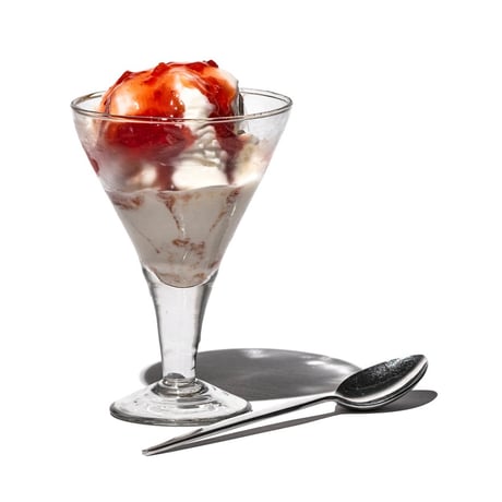 BLOW GLASS DESSERT CUP Triangle