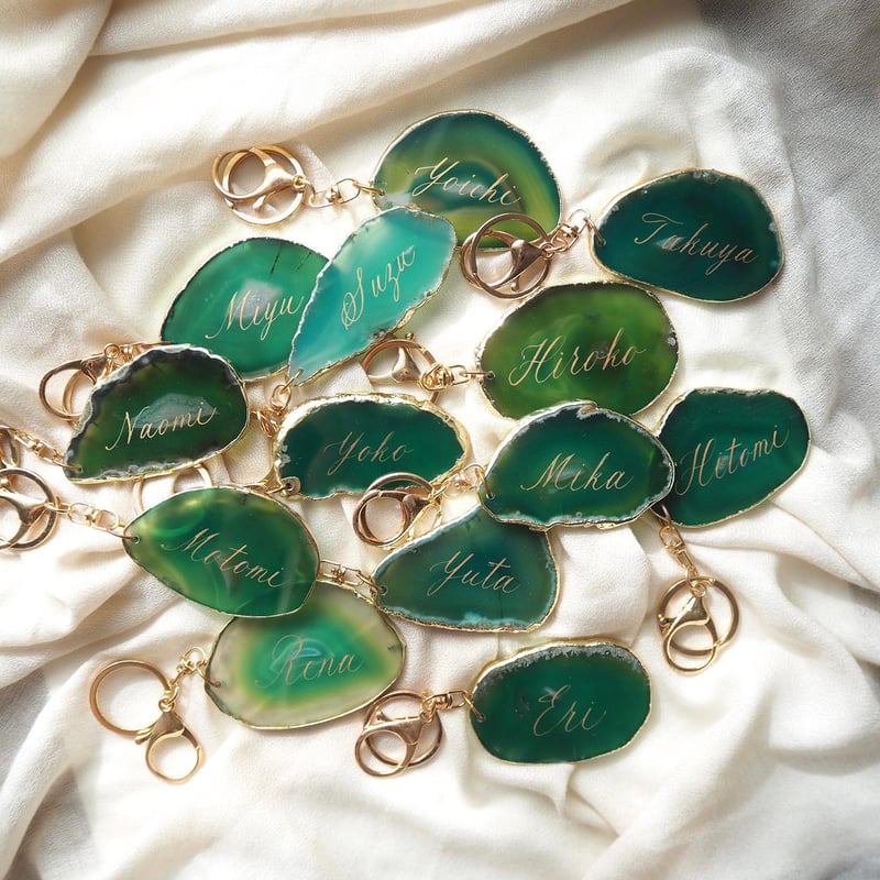 アゲートキーホルダー | PRIMULA store