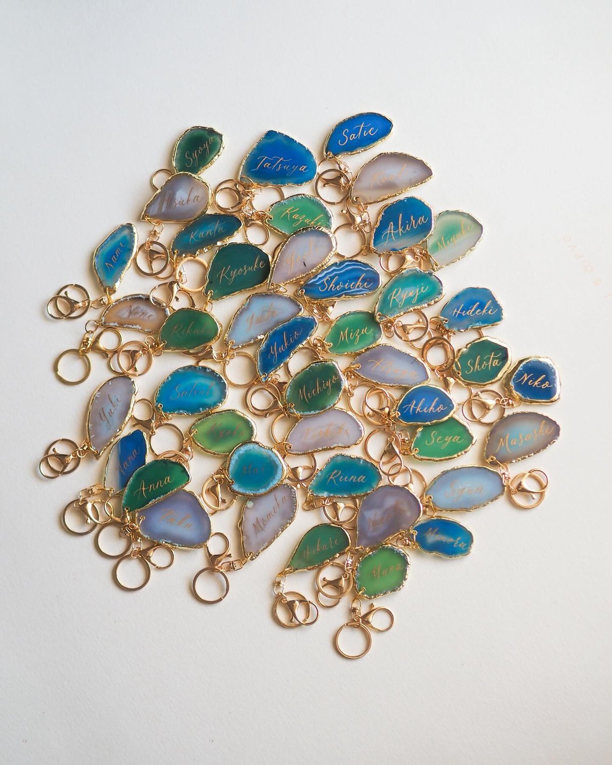 アゲートキーホルダー | PRIMULA store