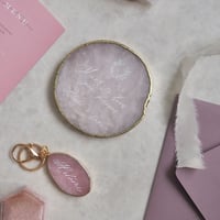 EN  ローズクォーツリングプレート