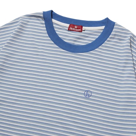 HELLRAZOR h Striped Shirt - Blue