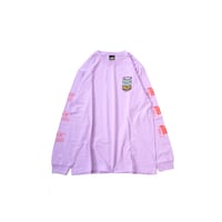 belyni original daily long sleeve TEE - Purple