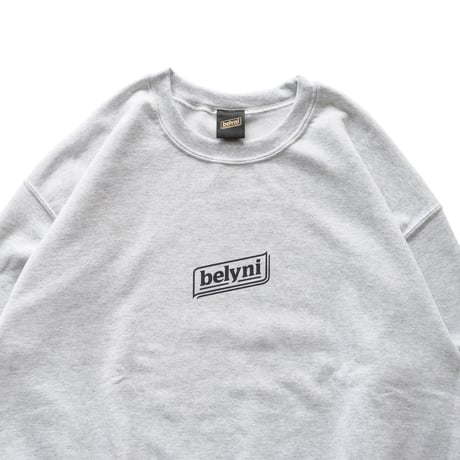 belyni original logo  Sweat - Ash Gray