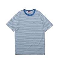 HELLRAZOR h Striped Shirt - Blue