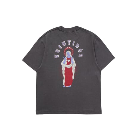 22nd anniversary double piece TEE  -Gray