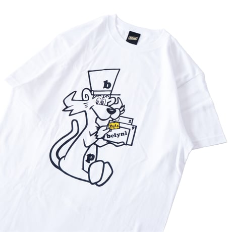 belyni X PUTS character  TEE - White