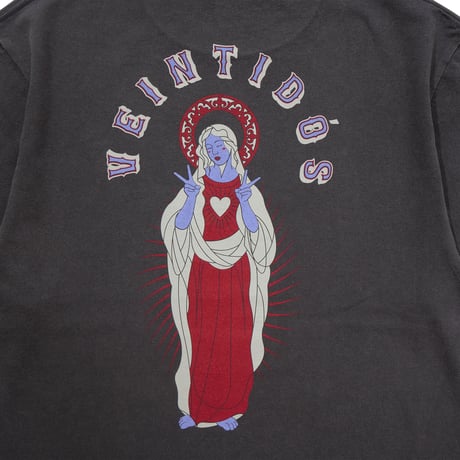 22nd anniversary double piece TEE  -Gray