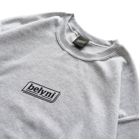 belyni original logo  Sweat - Ash Gray