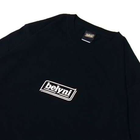 belyni original logo TEE -  Black (発泡プリント)