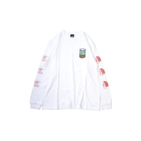 belyni original daily long sleeve TEE - White