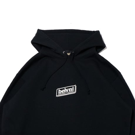 belyni original hoody (発泡プリント) - black
