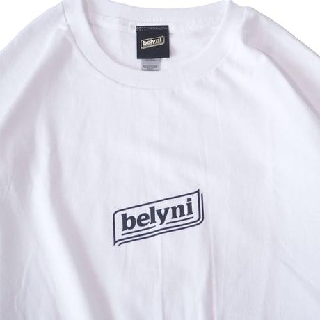 belyni original logo TEE - White