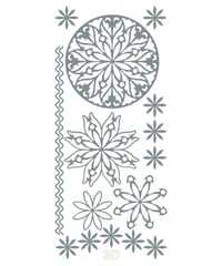 2.529-1 3D Flower ornament