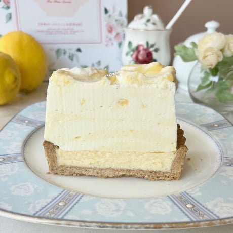 【Lemon】Season Double Cheesecake／レモンダブルチーズケーキ （W25cm D8.5cm）6~7名