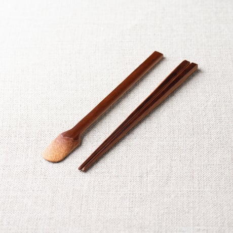 【名前入り】自然の心地よさを学ぶ100年箸　幼児用