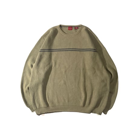 00's ARROW - Striped Cotton Sweater