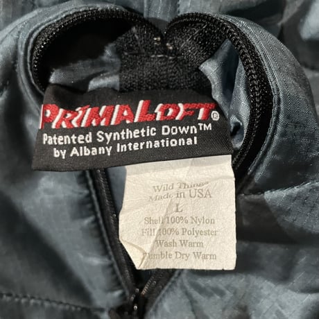 90's WILD THINGS PRIMALOFT Nylon Jacket Hoodie