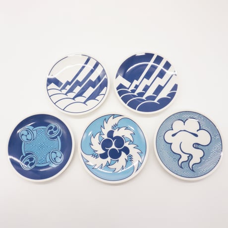 九九谷 - 小皿 5枚SET x KIZM