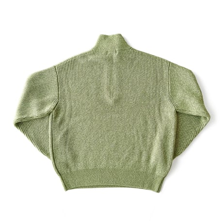 COMFORTABLE REASON - Harf Zip Knit