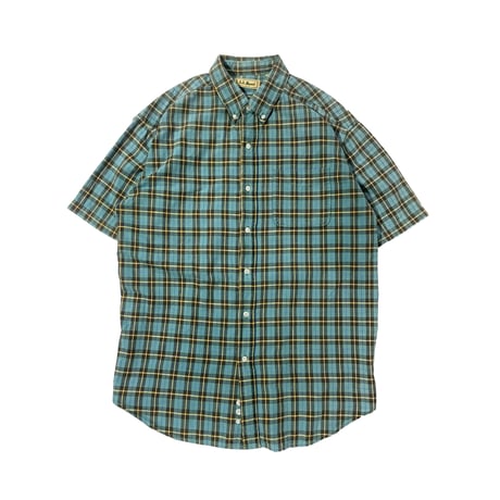 L.L.Bean - S/S Checked Cotton Shirts