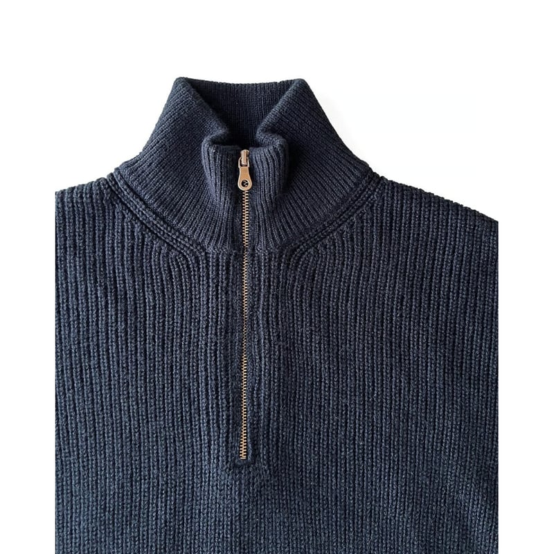 COMFORTABLE REASON - Harf Zip Knit | LOFT