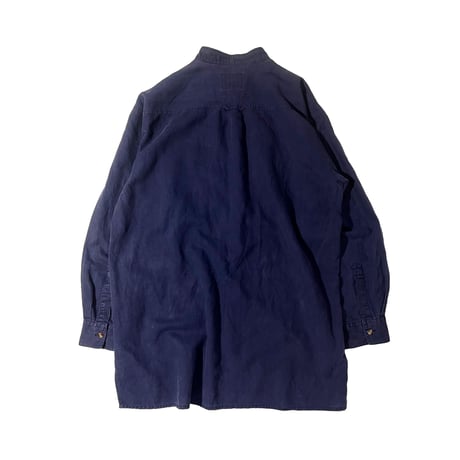 90's IN PRIVATE - Band Color Linen Shirt