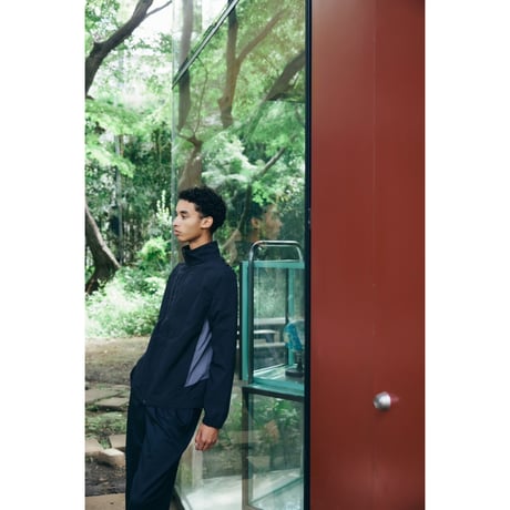 COMFORTABLE REASON - Stand Zip Stretch Jacket